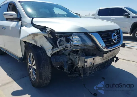 2017 Nissan Pathfinder Sl z USA, uszkodzony, nr VIN 5N1DR2MM6HC687085